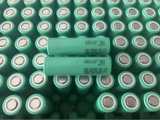 サムスン 50S 21700 バッテリー 5000mAh 25A バッテリー 3.6V リチウムイオン バッテリーセル INR21700-50S