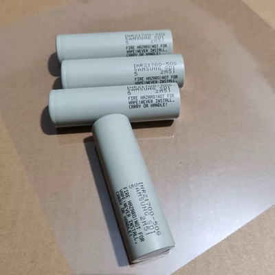 サムスン 50G 21700 5000mAh 9.8A バッテリー 3.63V リチウムイオン バッテリーセル INR21700-50G