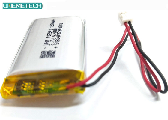 1200mAh 2C 急速充電 リチウムポリマーバッテリー 3.7V 102540 医療用製品