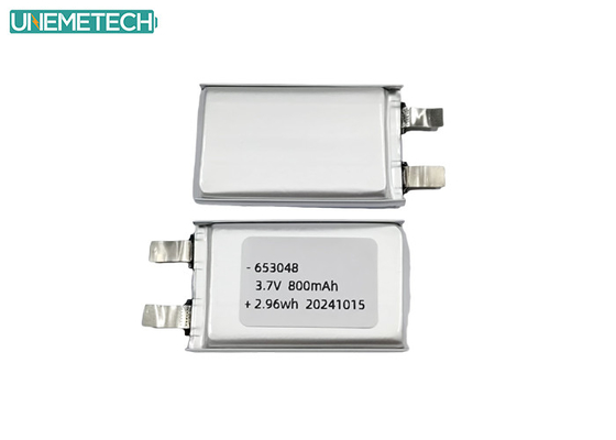 20C 高放電率 3.7V 800mah リポバッテリー 653048 RC飛行機用