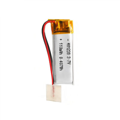 品質 TWS イヤホンのための 3.7V 110mAh 401230 リチウム ポリマー電池/再充電可能な LiPo 電池 工場